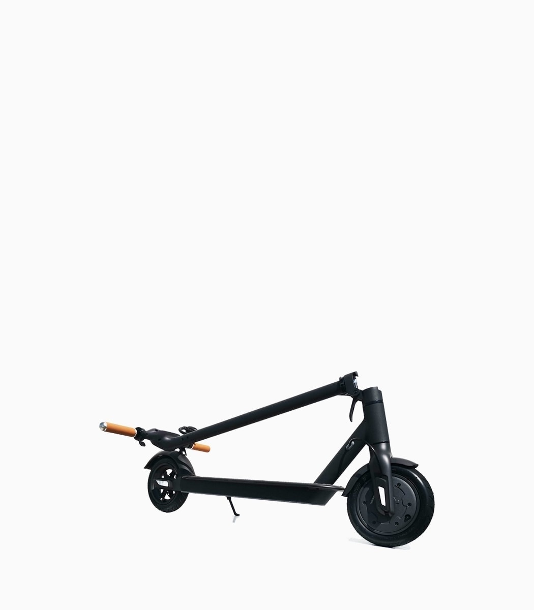 MOBOT L1-1 (BLACK7.5AH) UL2272 certified e-scooter folded angled right