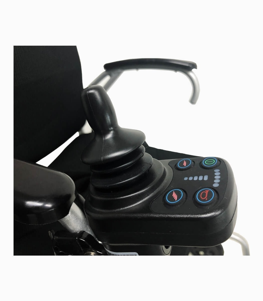 MOBOT MWheel LW motorised electric wheelchair black joystick