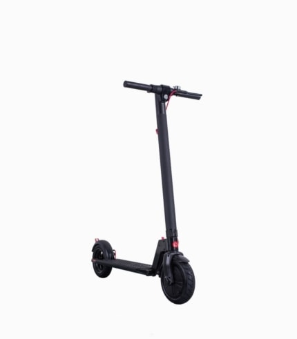 GOTRAX GXL V2 (BLACK5.2AH) UL2272 certified e-scooter angled right