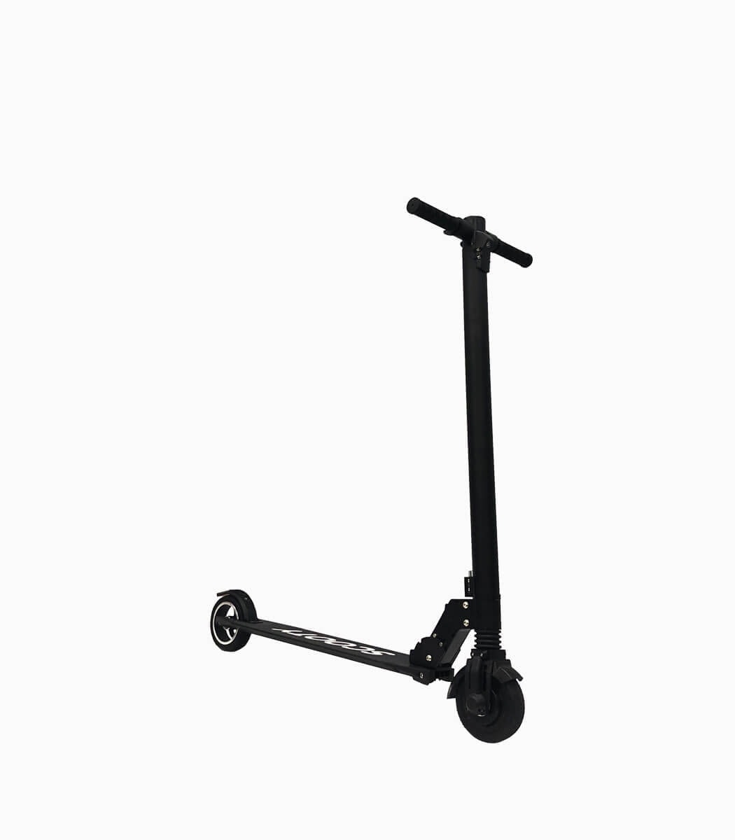 MOBOT SCOOTY F1K (BLACK4AH) UL2272 certified lightweight e-scooter angled right V1