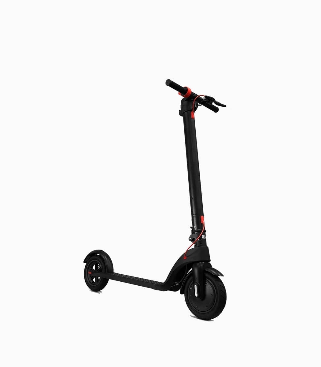 MOBOT X7 (BLACK6.4AH) UL2272 electric scooter angled right