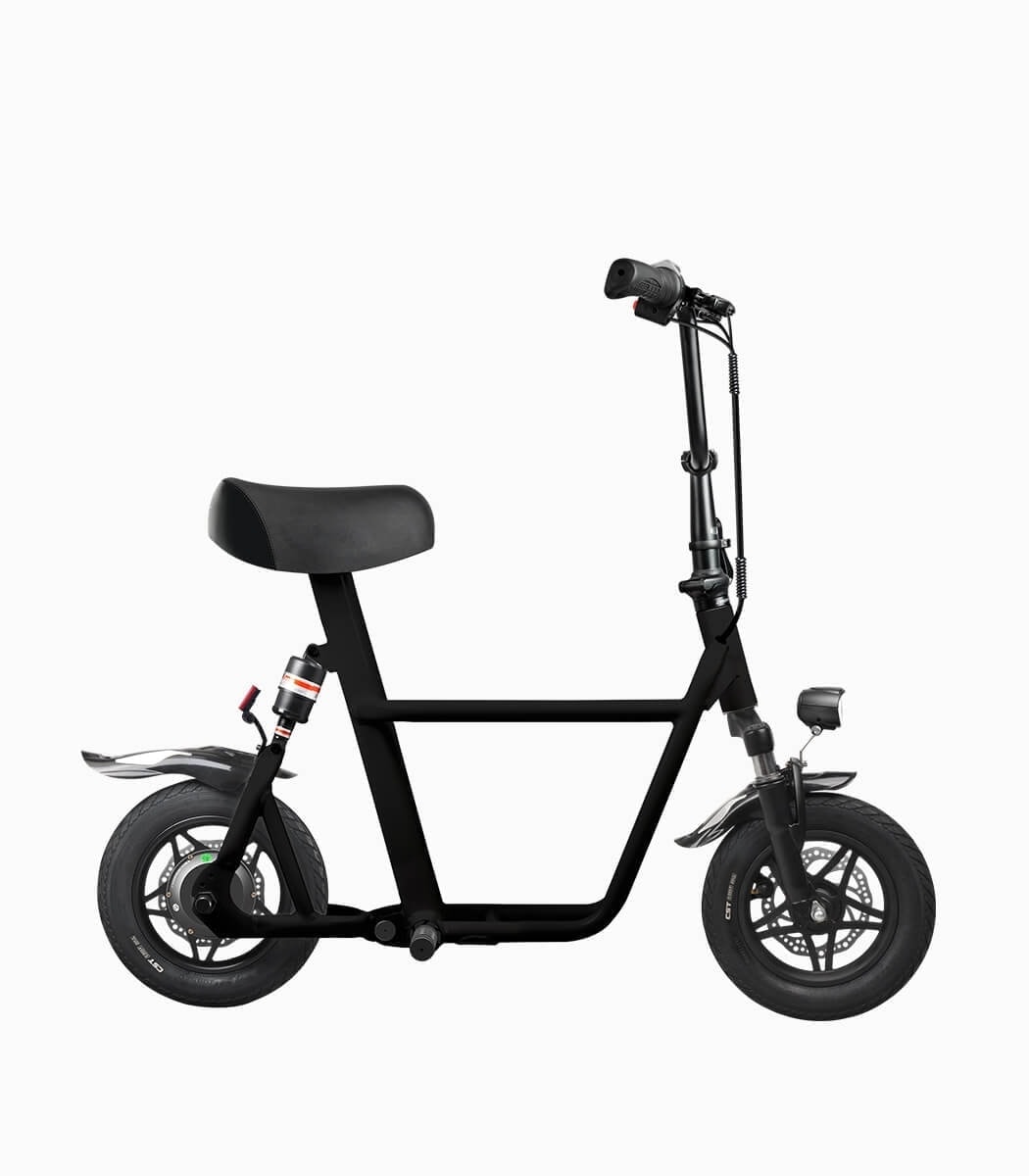FIIDO Q1S (BLACK10AH) UL2272 certified seated electric scooter right