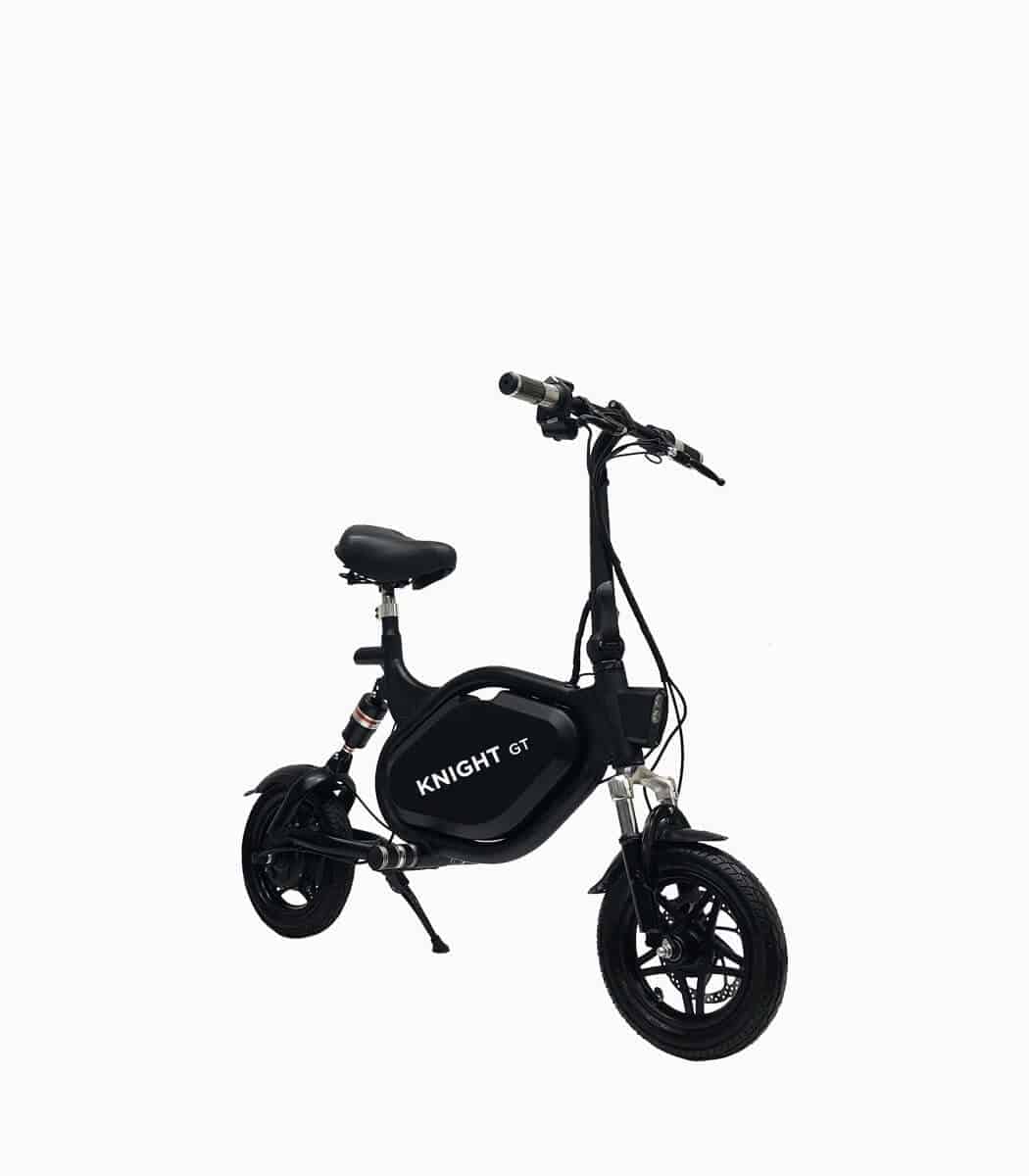 MOBOT KNIGHT GT (BLACK10AH) UL2272 certified e-scooter angled right