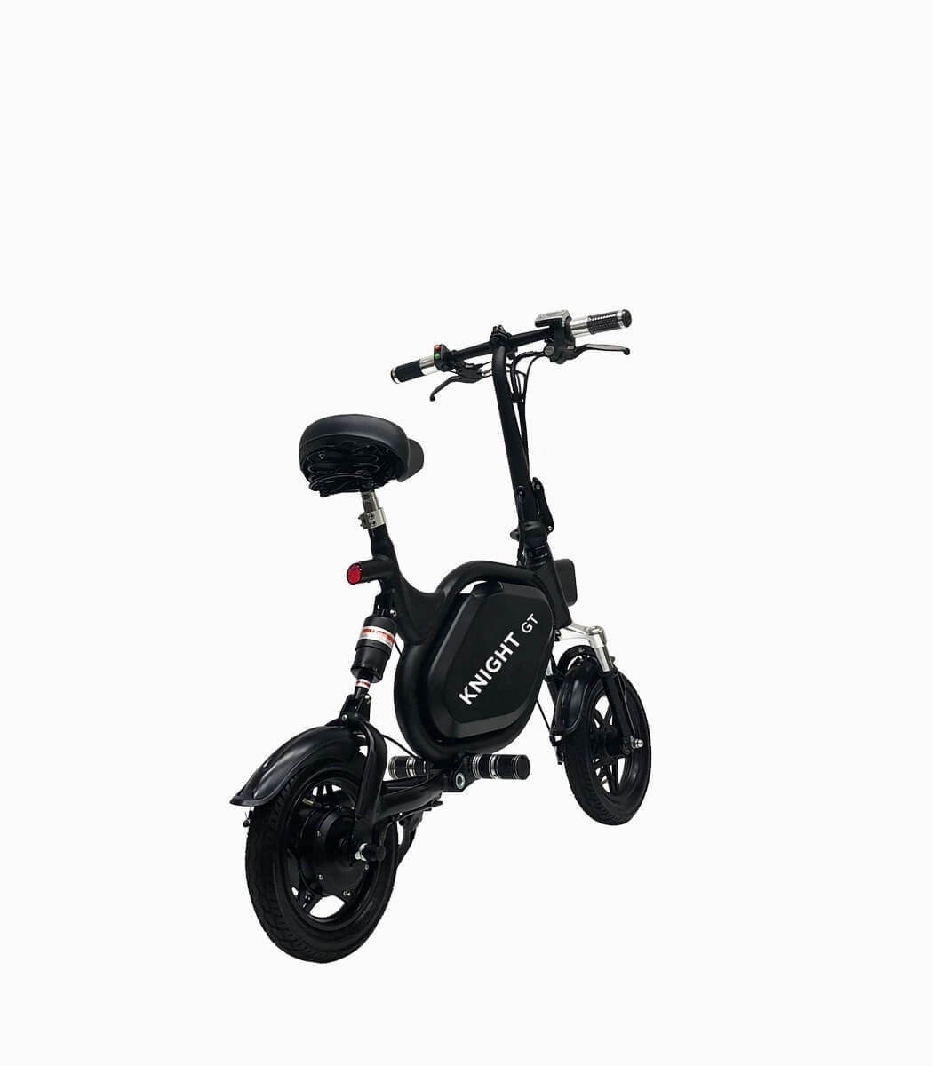 MOBOT KNIGHT GT (BLACK10AH) UL2272 certified e-scooter rear angled right