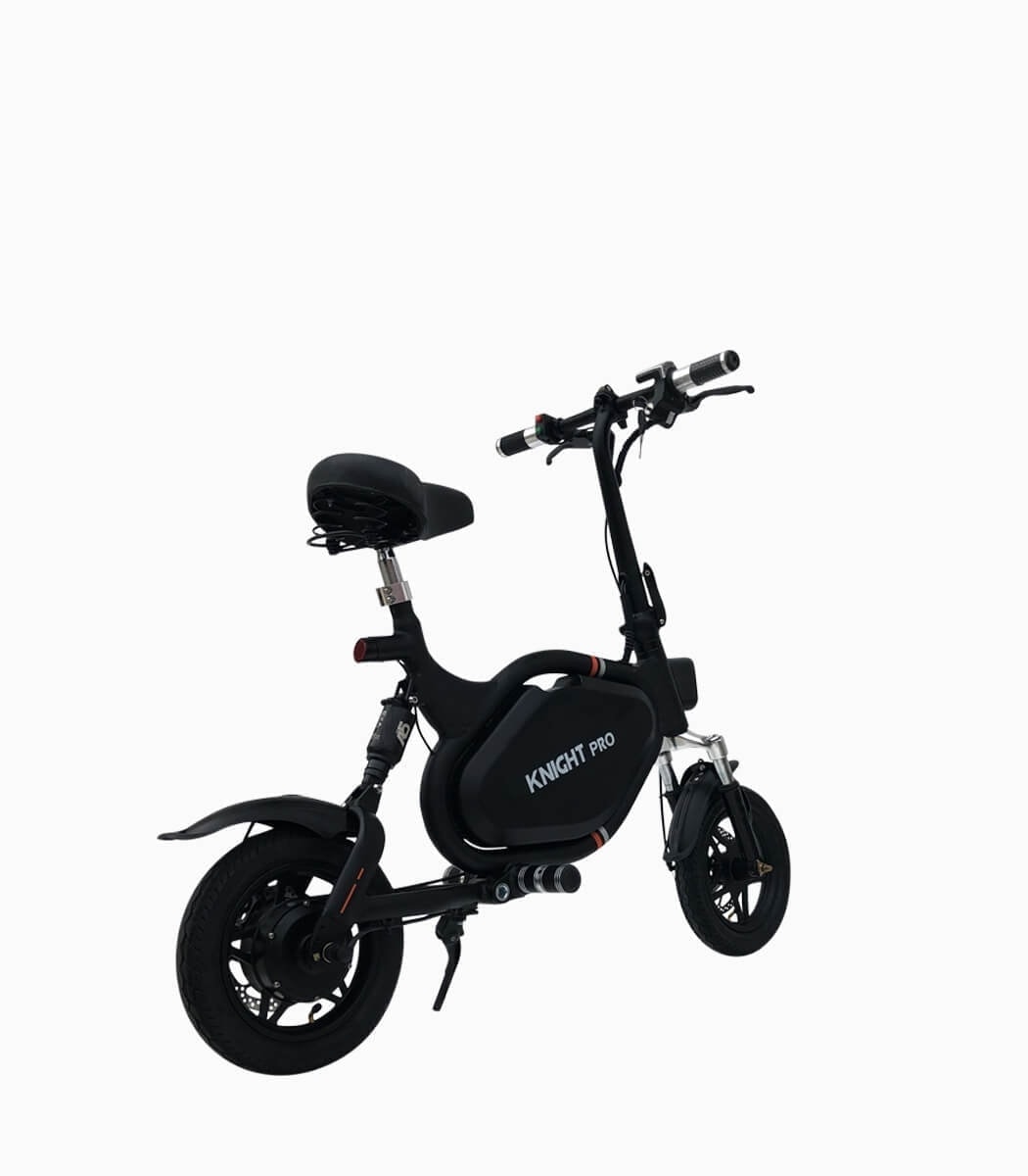 KNIGHT PRO (BLACK17.5AH) UL2272 certified electric scooter rear angled right V1