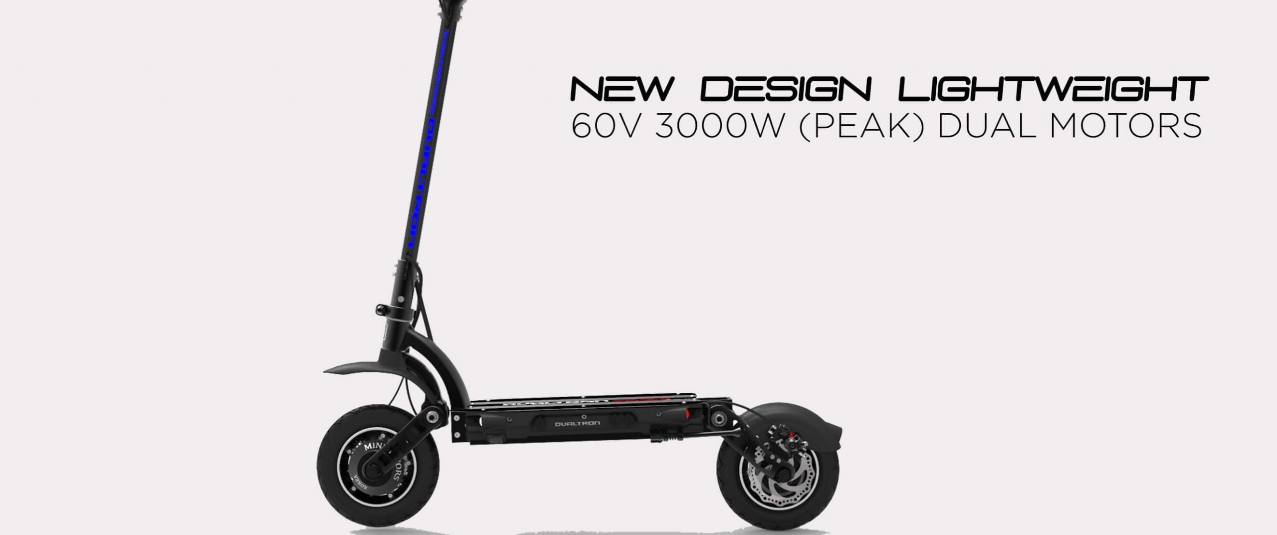 DUALTRON SPIDER UL2272 certified high performance e-scooter 60V 3000W dual motors