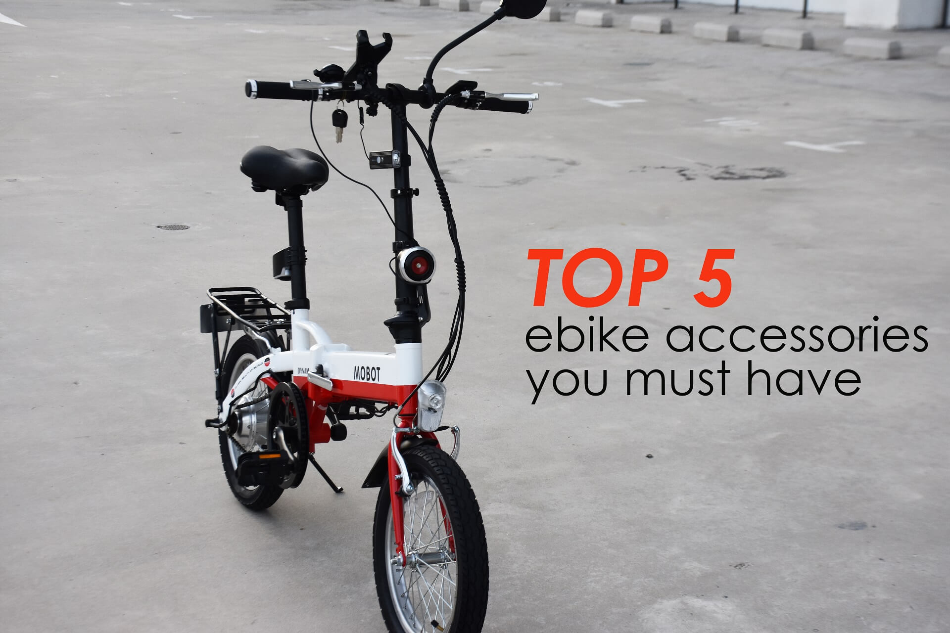 Top 5 ebike accessories you must have b
