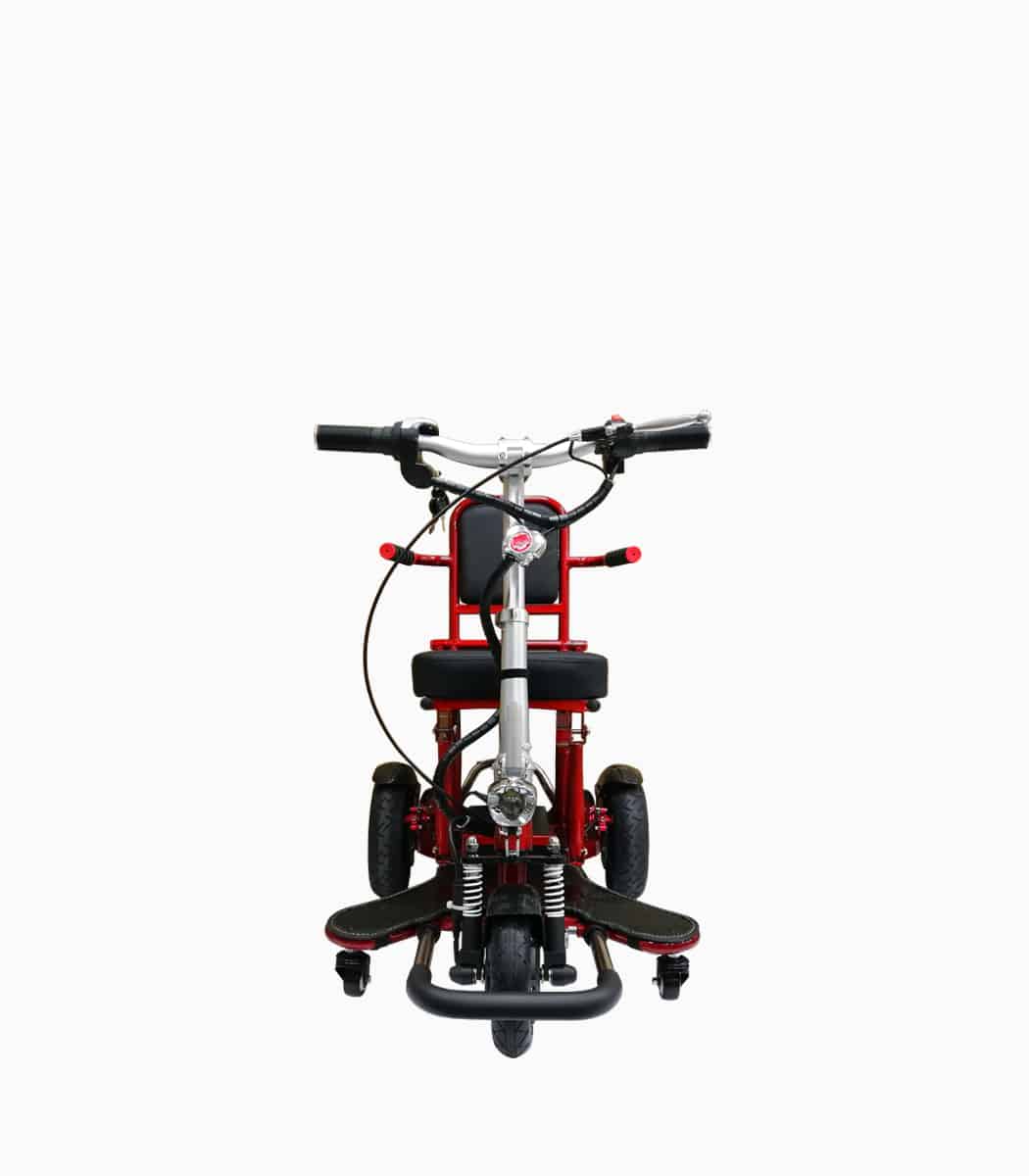 MOBOT FLEXI 4th Gen (RED) 3 wheels mobility scooter front V1