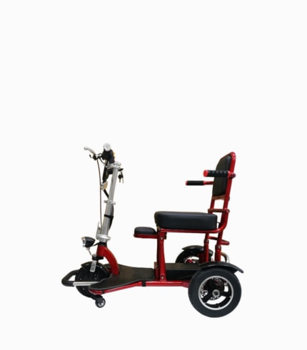 MOBOT FLEXI 4th Gen RED mobility scooter left