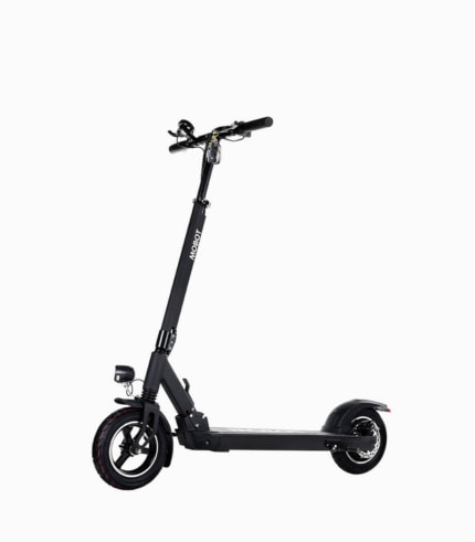 FREEDOM 5S (BLACK) UL2272 certified electric scooter angled left