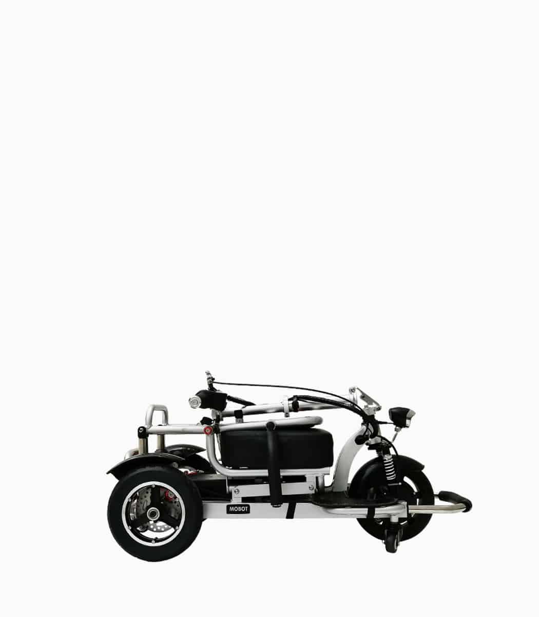 MOBOT FLEXI TITAN (BLACK12AH) 3 wheels mobility scooter folded right V1