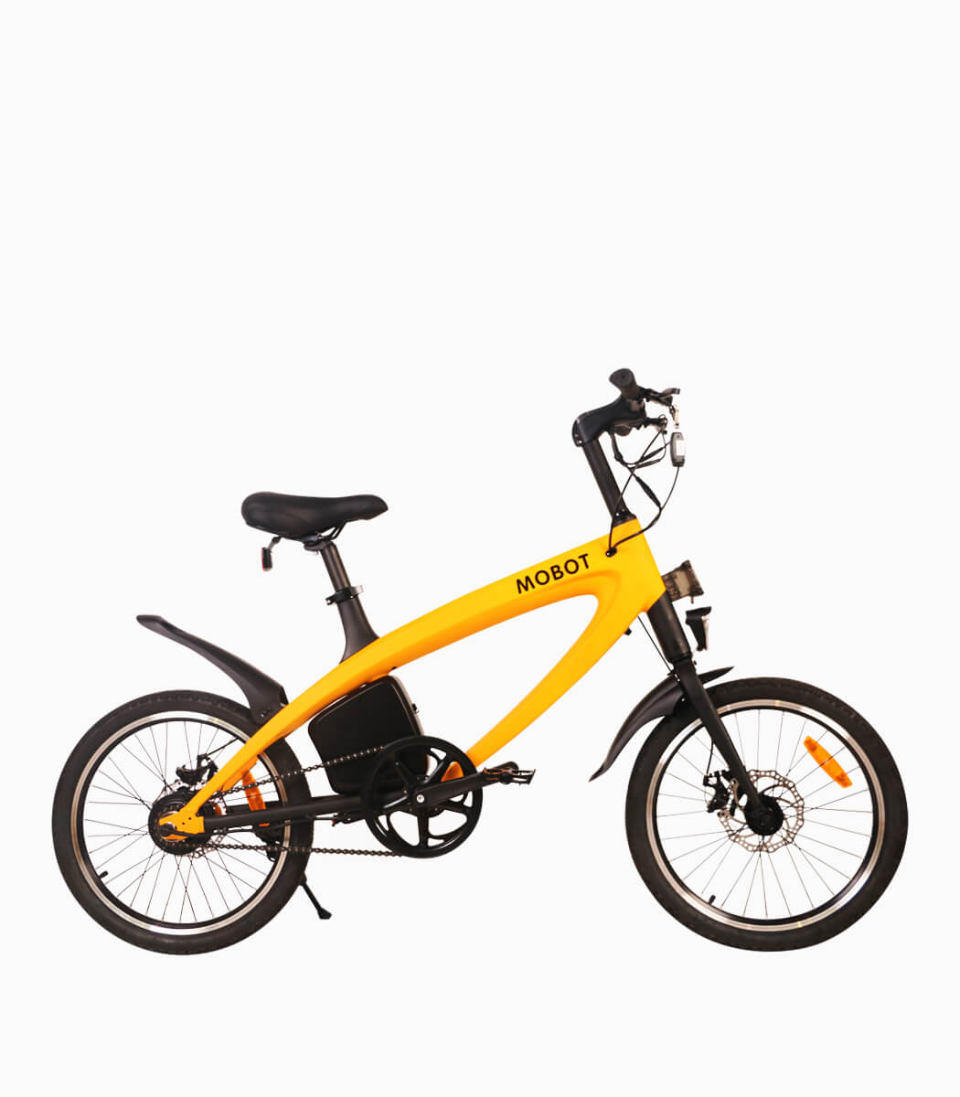 MOBOT OVO (ORANGE) LTA approved electric bicycle right (V1)