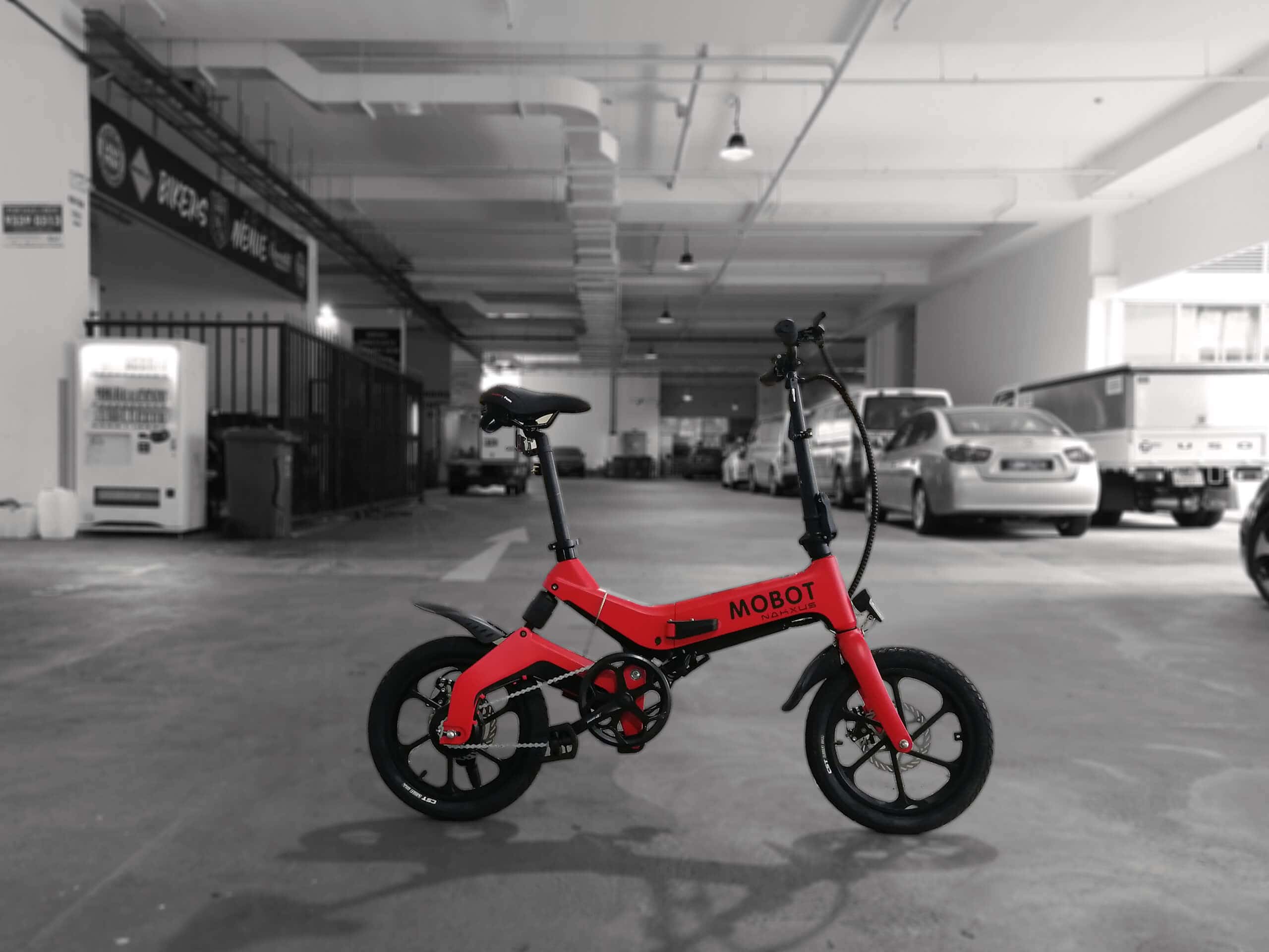 NAKXUS NF1 RED LTA approved ebike at WCEGA Plaza - Is ebike the future of cycling?