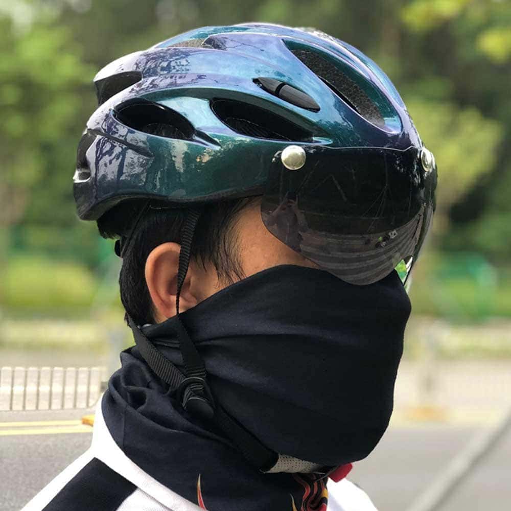 magnetic visor helmet