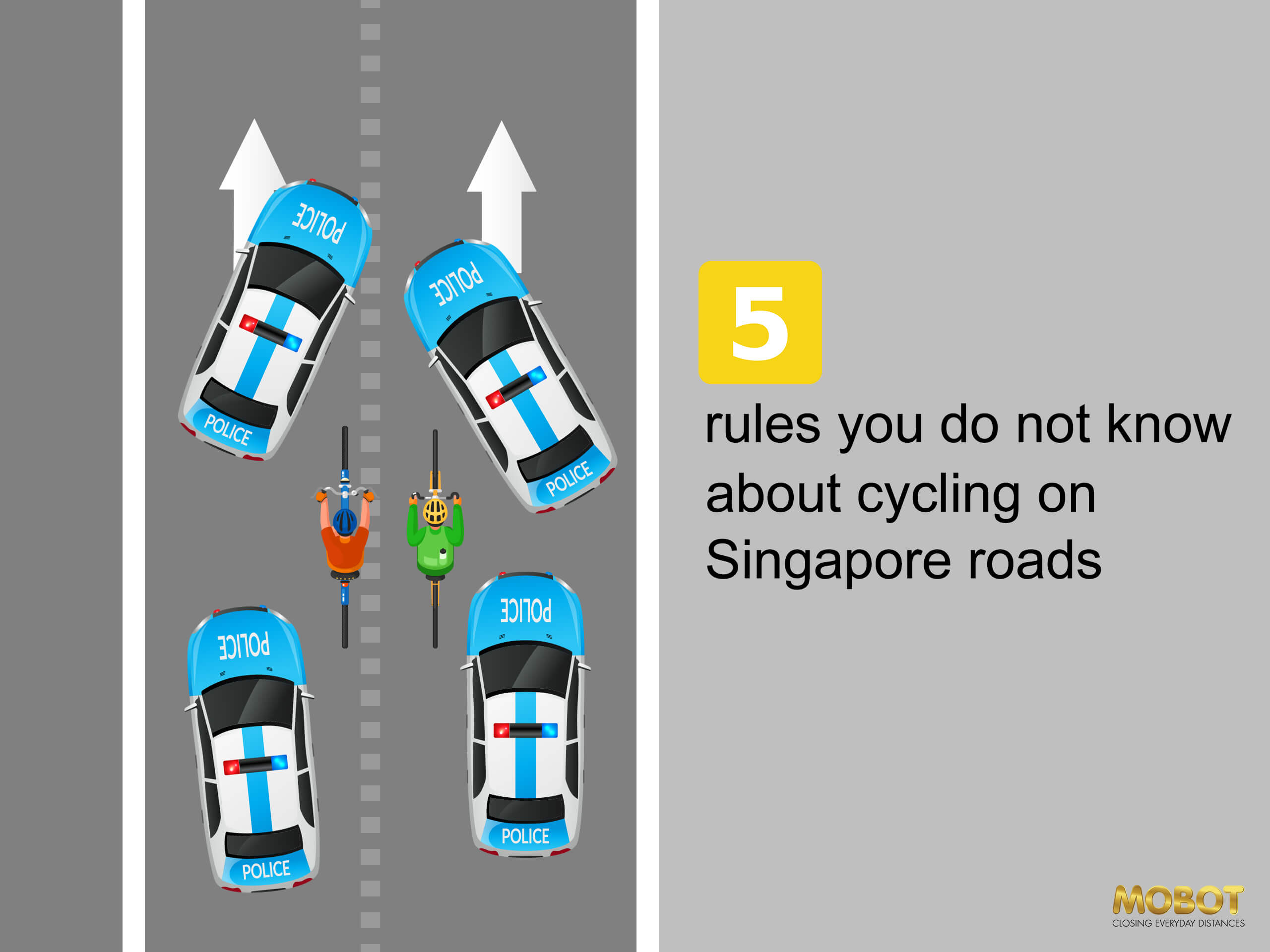 5 rules you do not know about cycling on Singapore roads - main banner