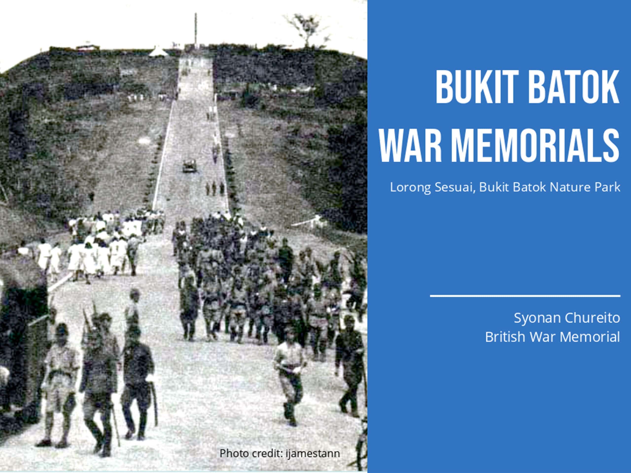 Bukit Batok War Memorials (main banner)