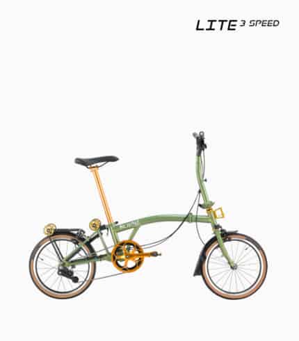 ROYALE Lite M3 (ARMY GREEN) foldable bicycle right