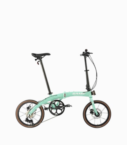CAMP CHAMELEON Mini (TIFFANY BLUE) foldable bicycle right