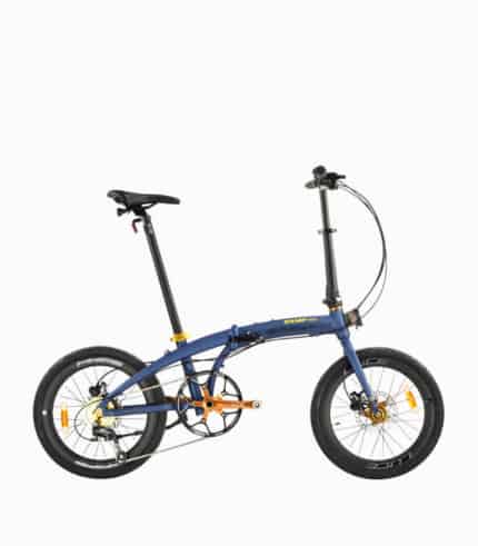 CAMP GOLD (BLUE) foldable bicycle right