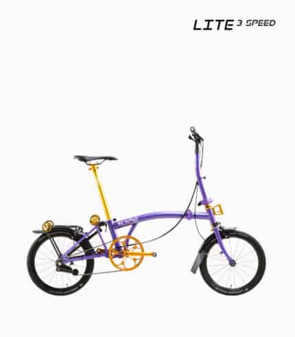 ROYALE Lite M3 (METALLIC PURPLE) foldable bicycle right