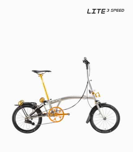 ROYALE Lite M3 (TITANIUM SILVER) foldable bicycle right