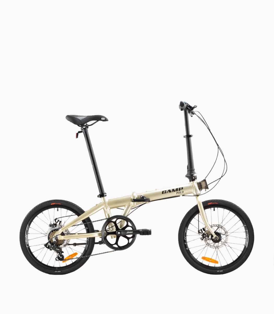 CAMP Polo (CHAMPAGNE) foldable bicycle right