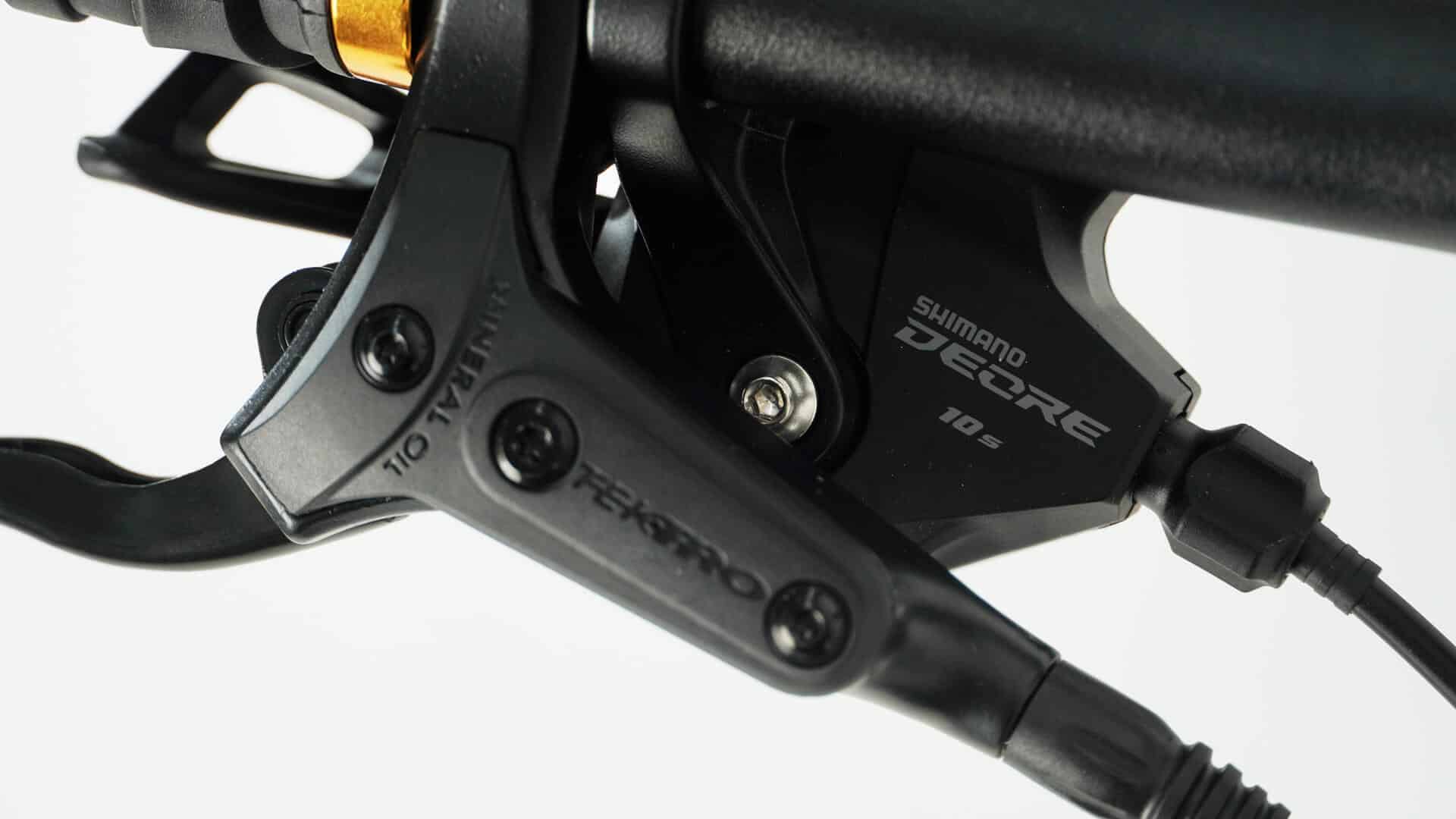CAMP GOLD Sport (MATT GREY) foldable bicycle Tektro hydraulic brake lever