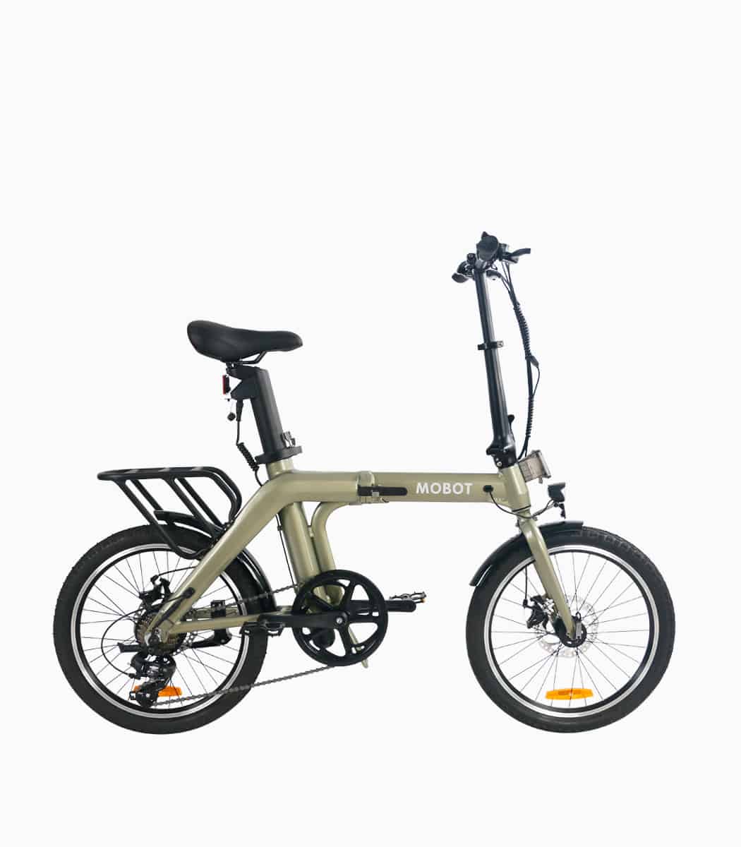 MOBOT S3 KHAKI GREEN LTA approved electric bicycle right - Home