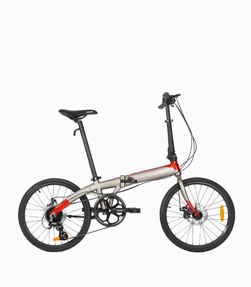 CAMP Polo 8 (SANDSTONE) foldable bicycle right
