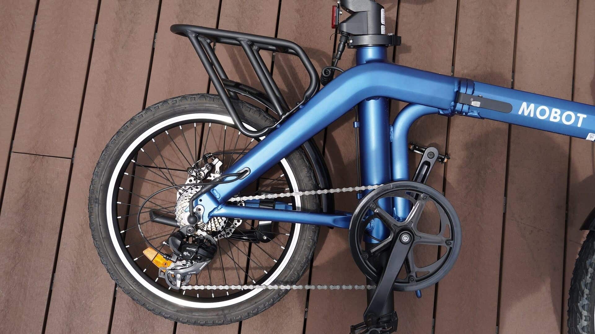 MOBOT S3 (NAVY BLUE) electric bicycle rear rack