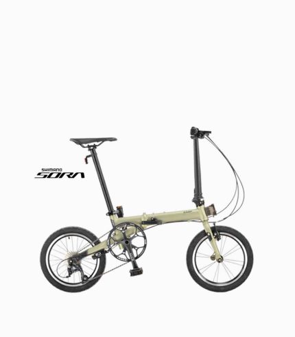 CAMP Lite (KHAKI GREEN) foldable bicycle right