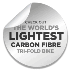 World lightest carbon fibre tri-fold bike V2