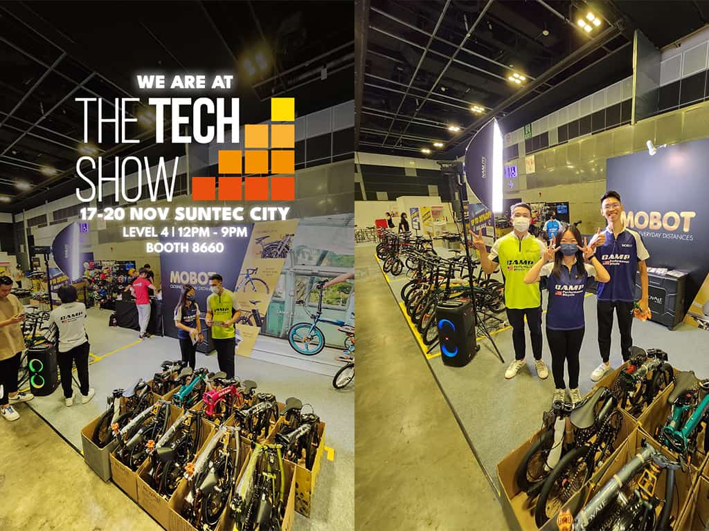 MOBOT at The Tech Show 2022 2 - The Tech Show 2022 - MOBOT Bicycle Sale