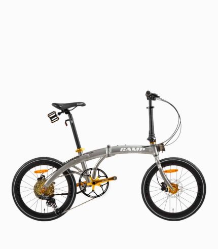 CAMP Chameleon GT (TITANIUM SILVER) foldable bicycle right